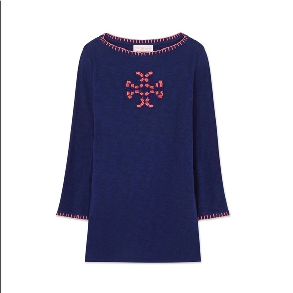 Tory Burch Tops - 🆕 Tory Burch Jayda T Shirt Sz Medium NWT